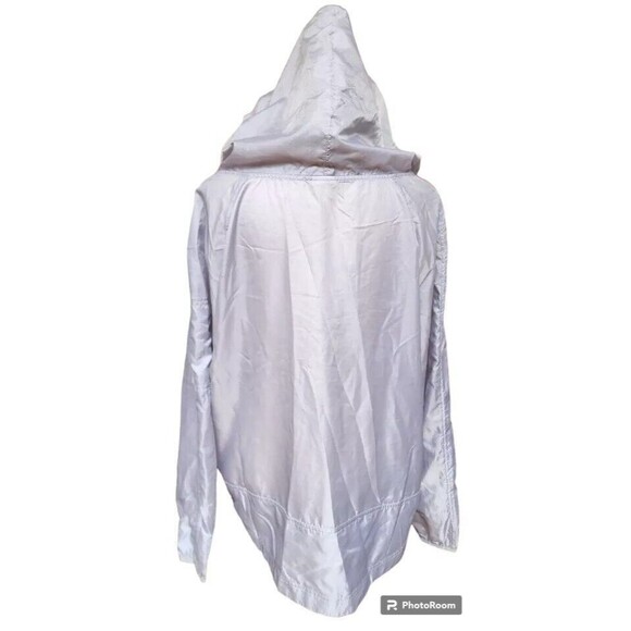 Champion Hoodie Full Zip Size Large Very Light Weight Silver - Picture 4 of 9